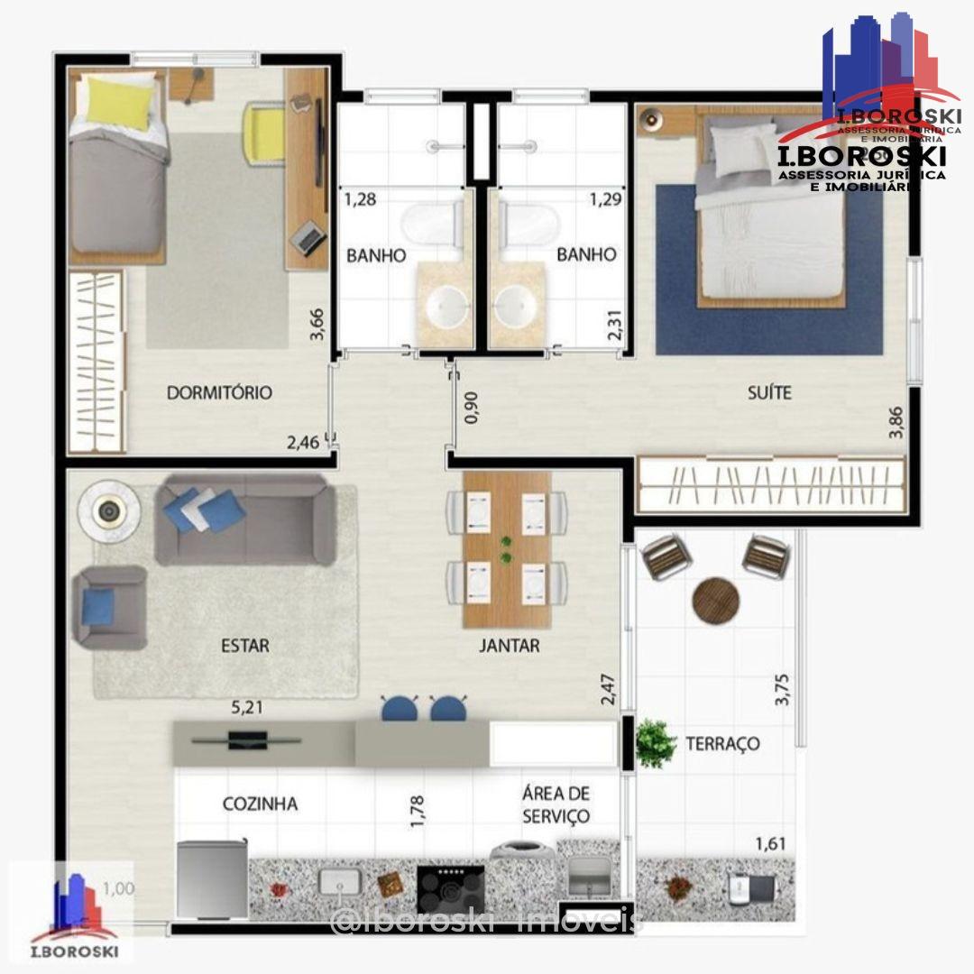 Apartamento, 2 quartos, 60 m² - Foto 18